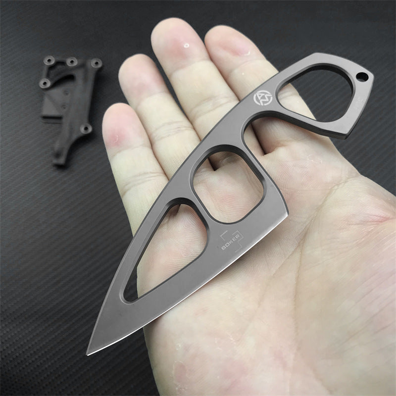 Boker Plus Miltner Adams Knuckle Knife MA-2 Fixed 2.5"Blade