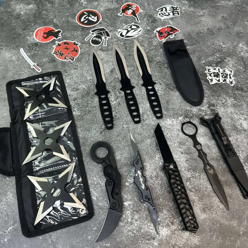 10 St. Ninja Pack Schwarz Trainingstool für den Alltag