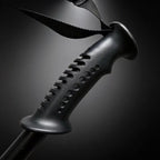 High manganese steel outdoor hiking pole for self-defense hiking without sharpening