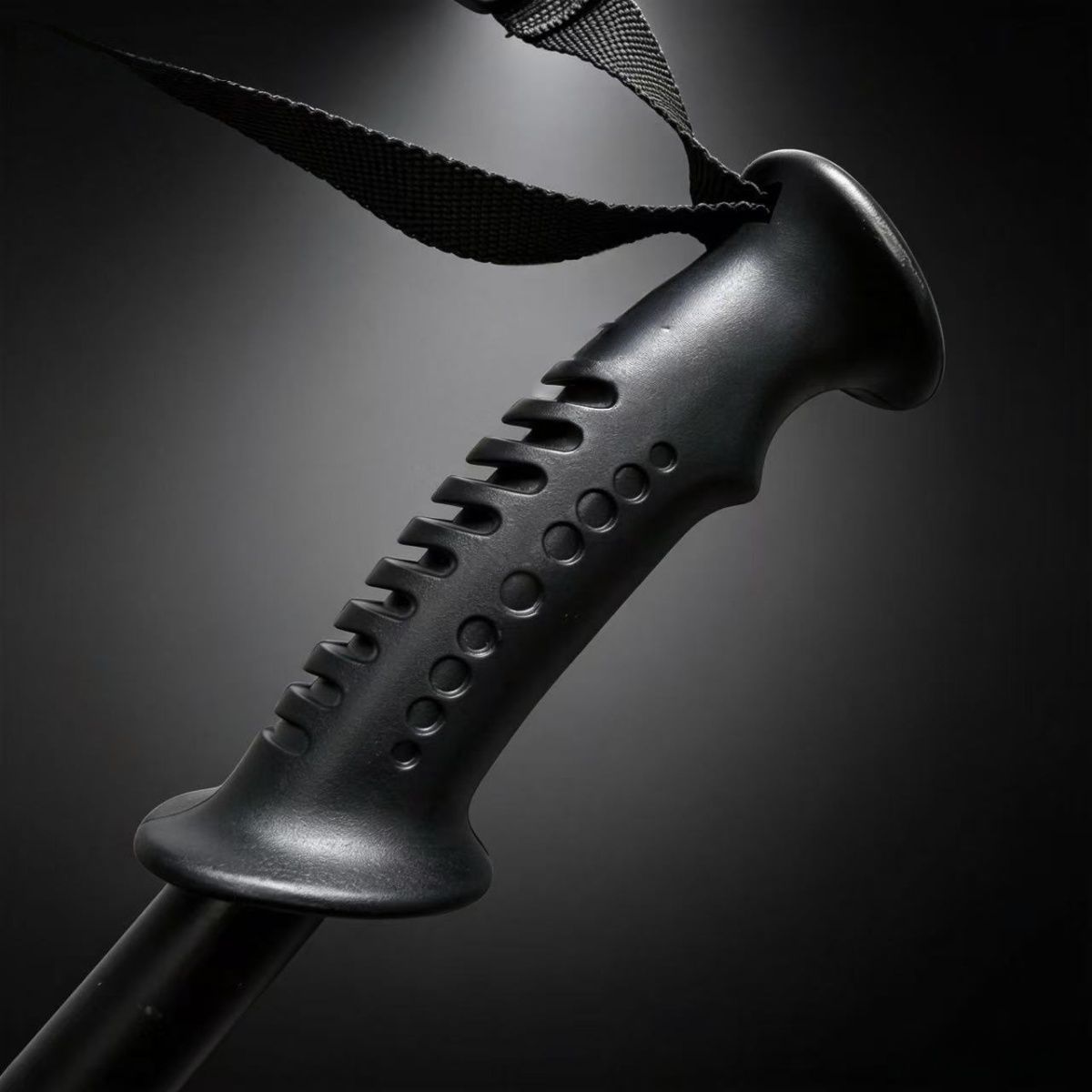 High manganese steel outdoor hiking pole for self-defense hiking without sharpening