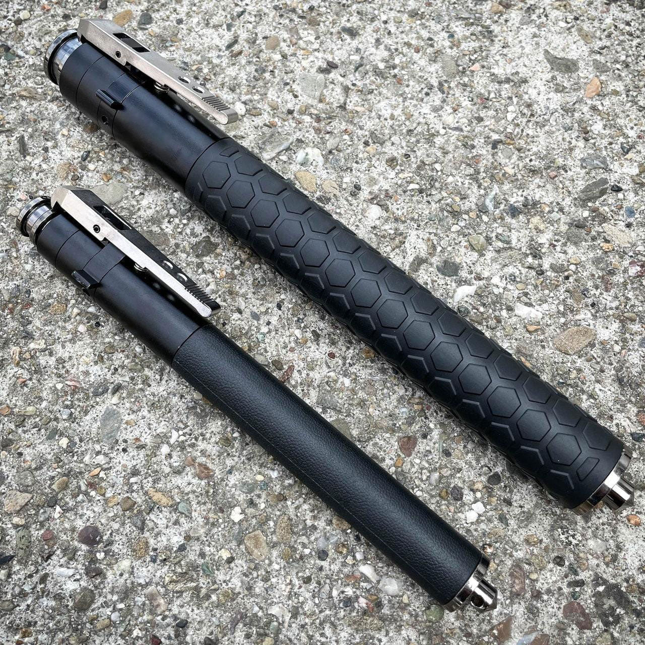 AUTOMATIC SPRING TELESCOPIC STICK SELF-DEFENSE TOOL