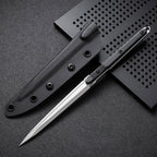 9.4in Tactical Fixed Blade Knife with Sheath, 440C Stainless Steel-BK14