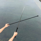 High manganese steel outdoor hiking pole for self-defense hiking without sharpening