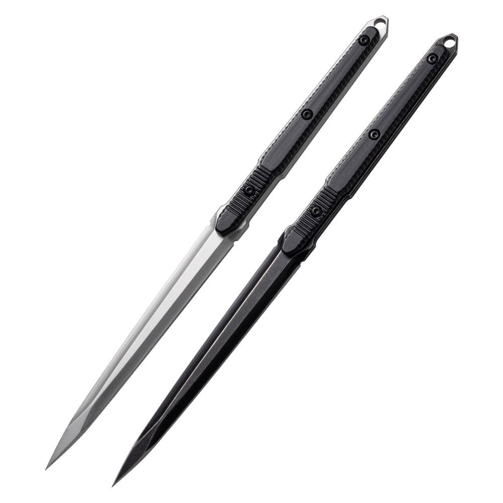 9.4in Tactical Fixed Blade Knife with Sheath, 440C Stainless Steel-BK14