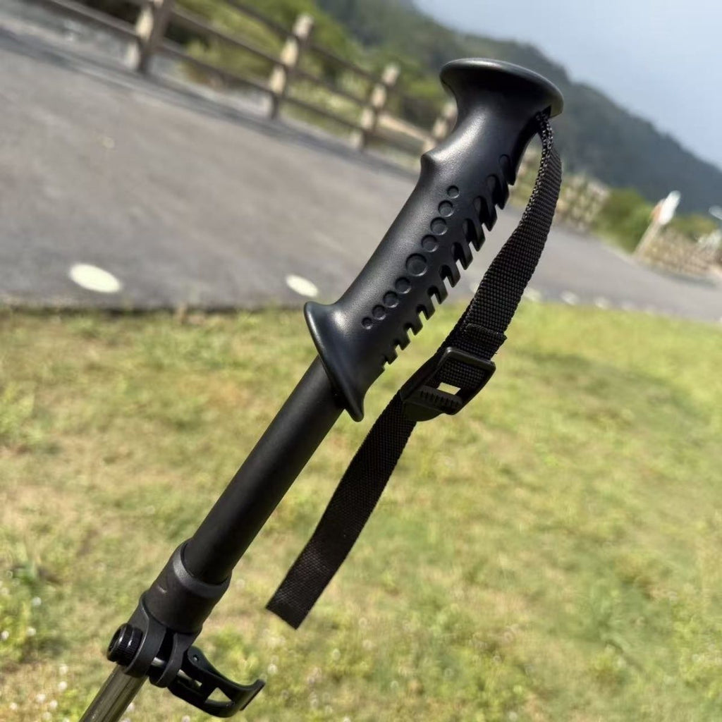 High manganese steel outdoor hiking pole for self-defense hiking without sharpening