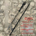 High manganese steel outdoor hiking pole for self-defense hiking without sharpening