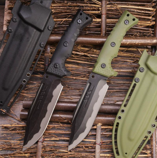 Vollintegriertes Outdoor-Messer mit hoher Härte – Taktisches Selbstverteidigungs-, tragbares Camping- und Überlebensmesser
