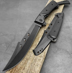 10.5" Large Folding Knife with Rosewood Handle