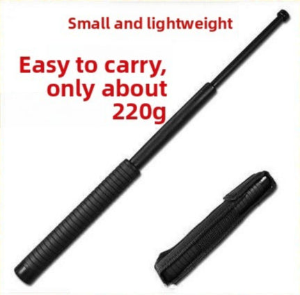 Telescopic Rubber baton Self-Defense baton  Riot baton