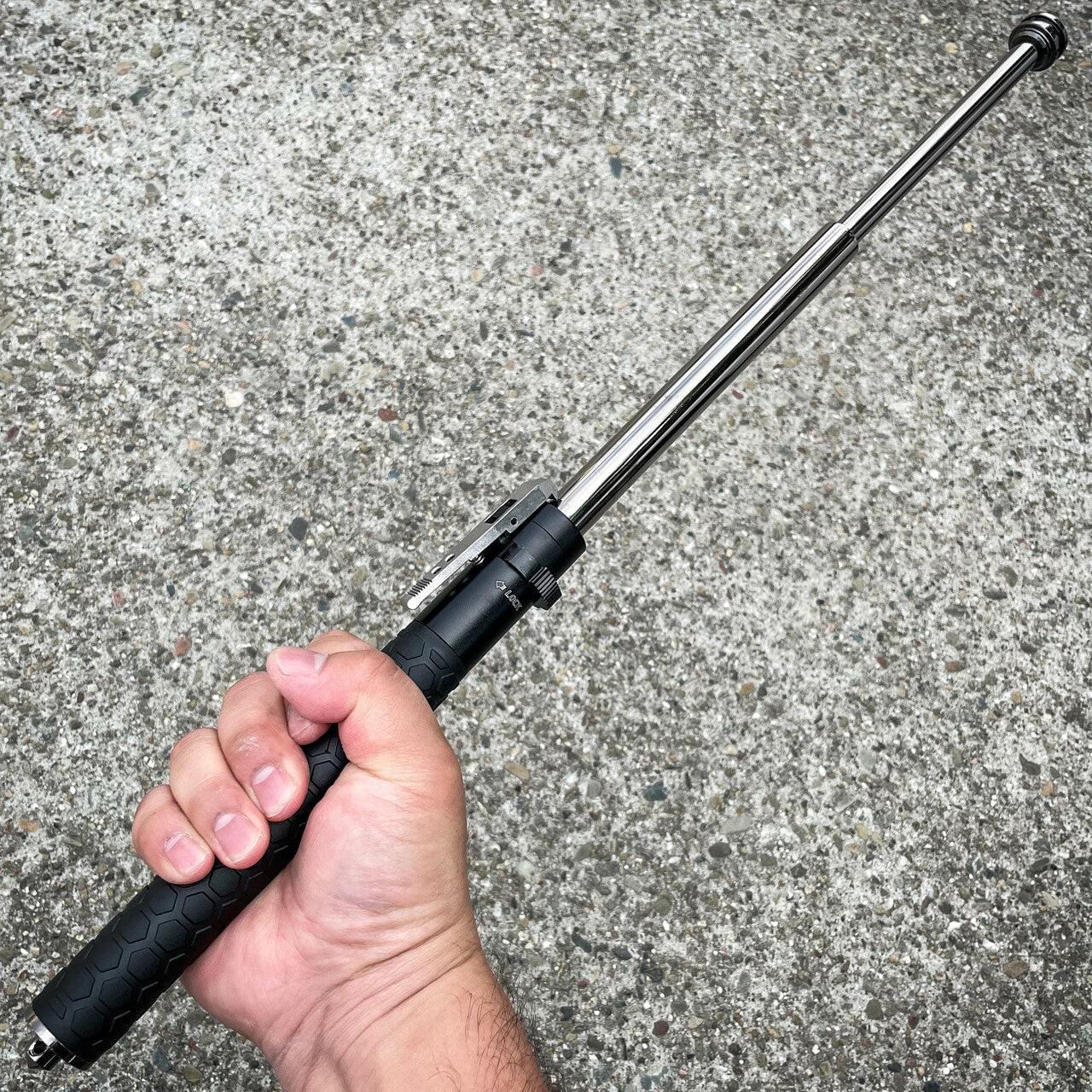 AUTOMATIC SPRING TELESCOPIC STICK SELF-DEFENSE TOOL