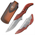 Mechanical Damascus Folding Knife