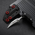 MicroTech Double bee shaped push type dagger serrated DLC blade-BK05