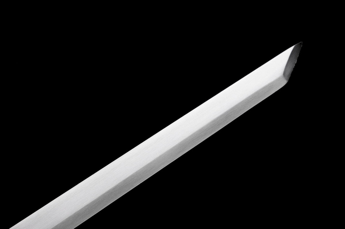 High manganese steel all-in-one forged walking stick knife longquan sword cold weapon sword