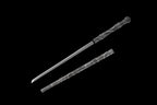 High manganese steel all-in-one forged walking stick knife longquan sword cold weapon sword