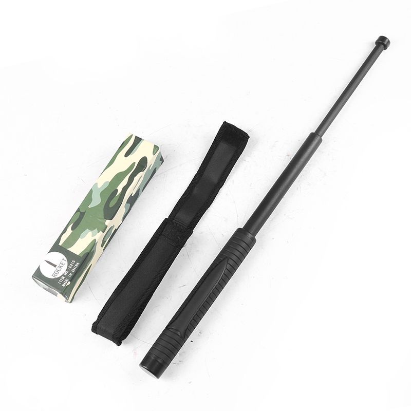 Telescopic Rubber baton Self-Defense baton  Riot baton