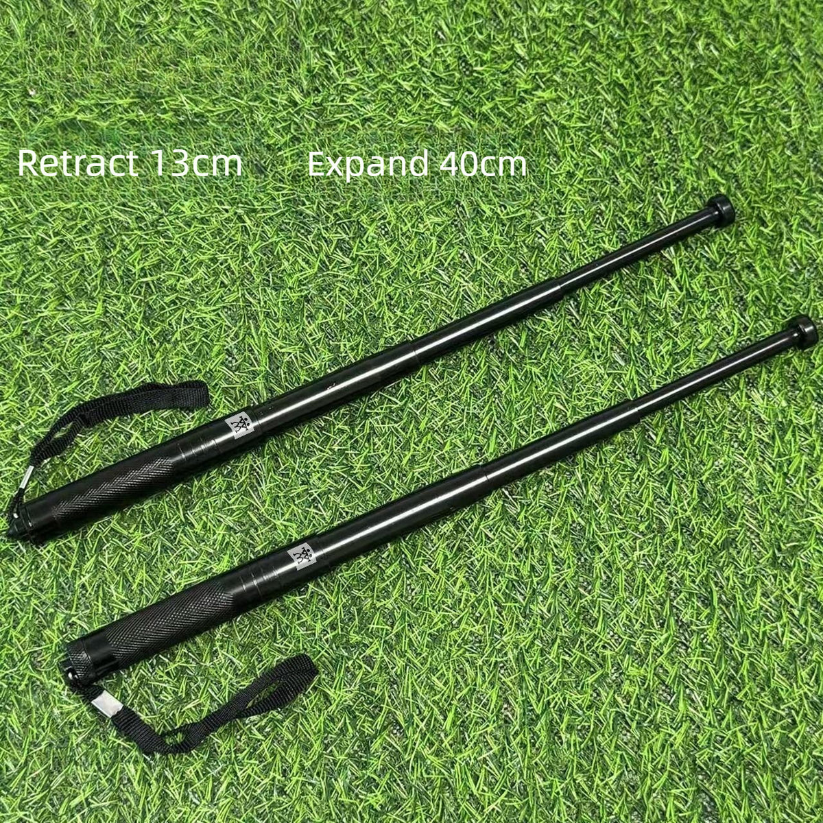 Wmtoio portable stick weapon short stick self-defense shrinkable car self-defense telescopic four-section window-breaking stick