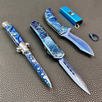 Limit 5 Stück blaues Taschenverteidigungsmesser-Werkzeugpaket