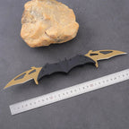 Dark Bat Knight Double Blade Folding Pocket Knife