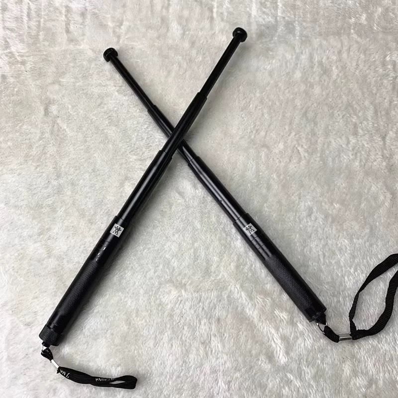 Wmtoio portable stick weapon short stick self-defense shrinkable car self-defense telescopic four-section window-breaking stick