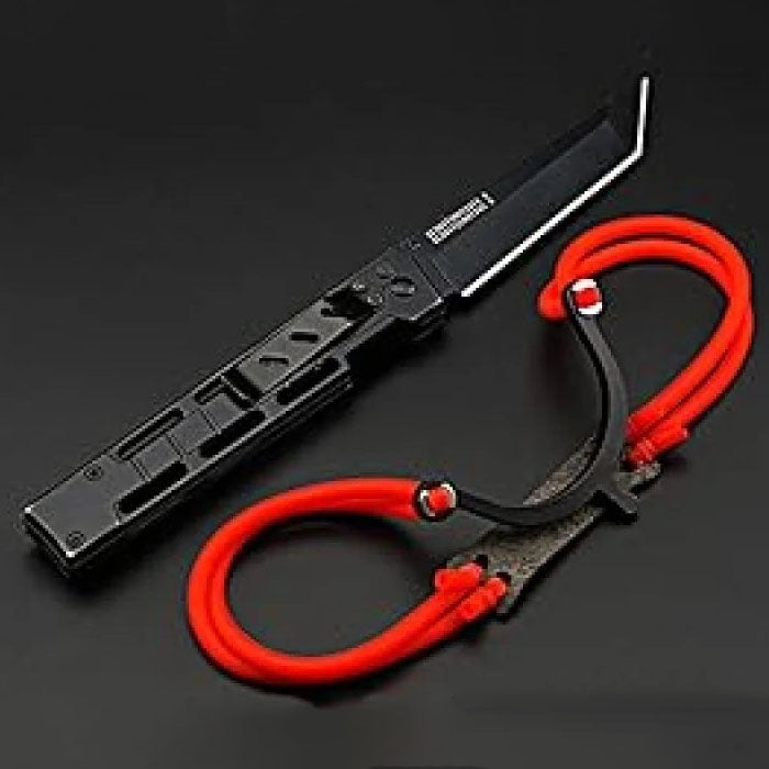 outdoor knife withFolding knife with slingshot, EDC knife