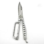 Tragbares Klappmesser aus Edelstahl für Outdoor-Camping