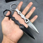 Outdoor EDC Fixed Blade Tactical Knife KOMBO SOCP Dagger 3.22" Klinge, K Scheide
