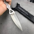 Outdoor EDC Fixed Blade Tactical Knife KOMBO SOCP Dagger 3.22" Klinge, K Scheide