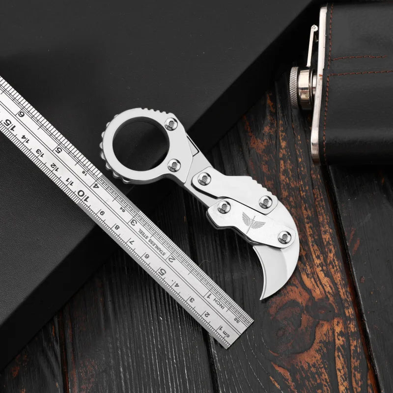 Eagle Beak Vollstahl Klappmesser Gadget Ringmesser