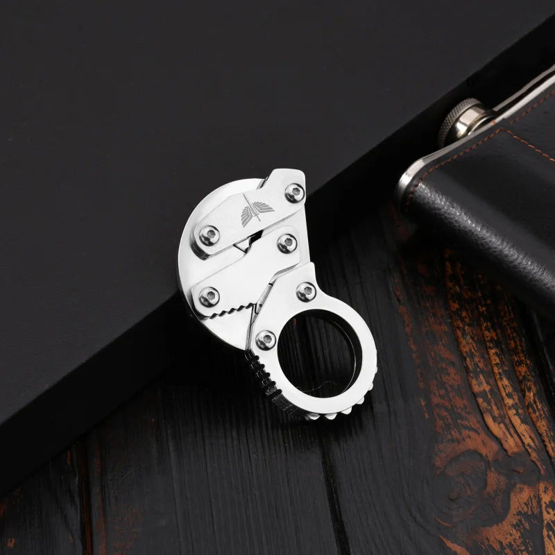 Eagle Beak Vollstahl Klappmesser Gadget Ringmesser