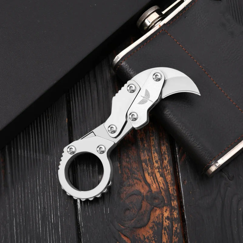 Eagle Beak Vollstahl Klappmesser Gadget Ringmesser