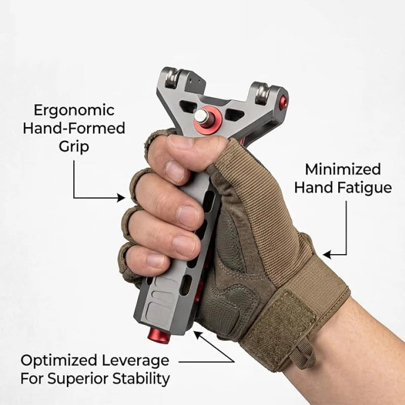 Semi-auto G5 High Precision CNC Aluminum Alloy Professional Slingshot Catapult
