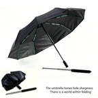 Mult Funtional Umbrellainside Extendable BatonDefensive