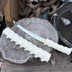 12-Zoll-Wirbelknochen-Katana-Schwert mit PLA Pro Scheidenmesser