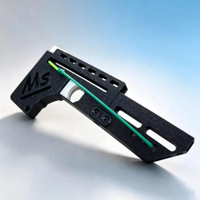 3D-gedruckte faltbare Kartenabschuss-Schleuder für 6 mm Stahlkugeln