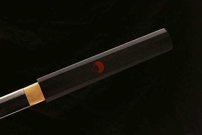 Handmade Anime NARUTO Sasuke Kusanagi-No-Tsurugi Sword Shirasaya Ninja Sword Spring Steel WhiteBlade