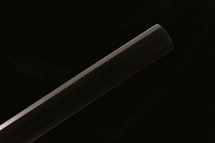 Handmade Anime NARUTO Sasuke Kusanagi-No-Tsurugi Sword Shirasaya Ninja Sword Spring Steel WhiteBlade