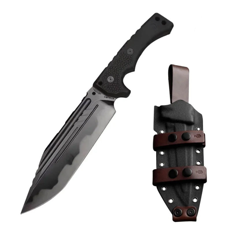 Vollintegriertes Outdoor-Messer mit hoher Härte – Taktisches Selbstverteidigungs-, tragbares Camping- und Überlebensmesser