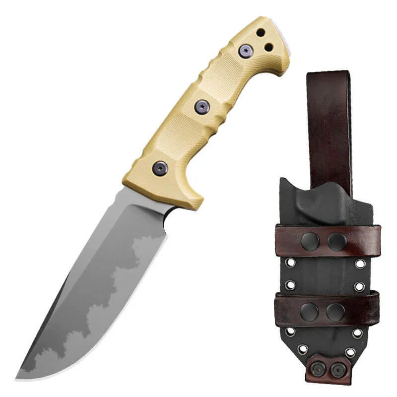 Vollintegriertes Outdoor-Messer mit hoher Härte – Taktisches Selbstverteidigungs-, tragbares Camping- und Überlebensmesser