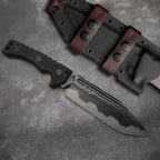 Vollintegriertes Outdoor-Messer mit hoher Härte – Taktisches Selbstverteidigungs-, tragbares Camping- und Überlebensmesser