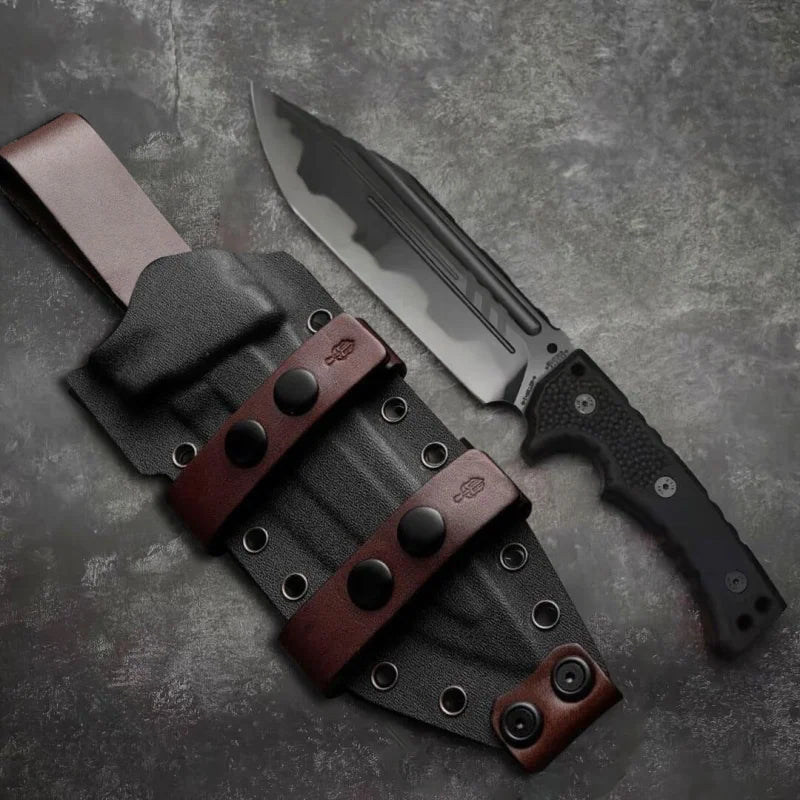 Vollintegriertes Outdoor-Messer mit hoher Härte – Taktisches Selbstverteidigungs-, tragbares Camping- und Überlebensmesser