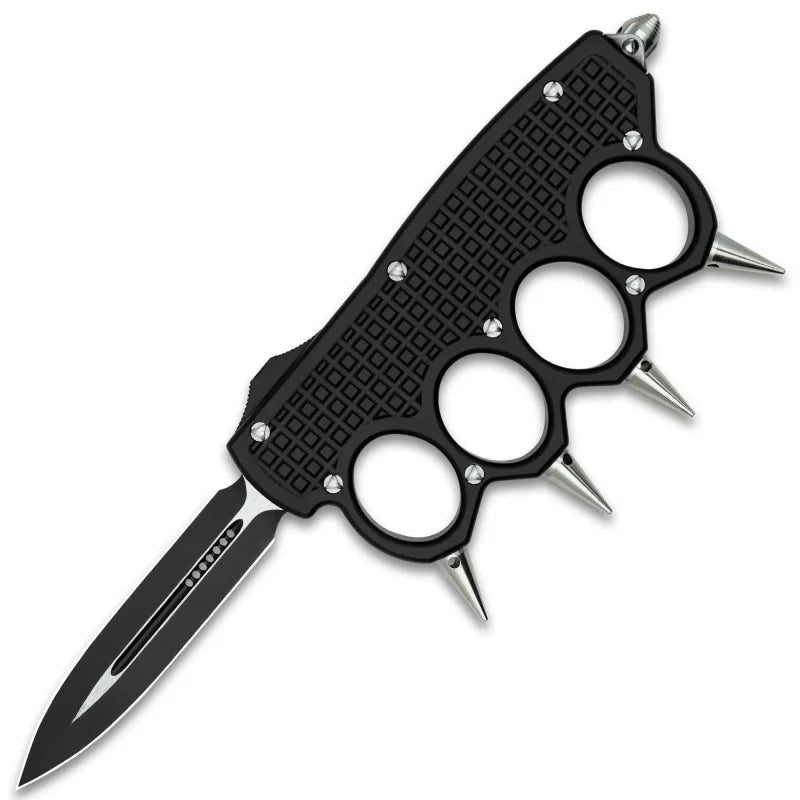 MT CNC MACHINED Spiked TRENCH Knife