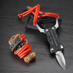 Multifunctional knife slingshot G10 EDC Pocket Folding Knife