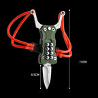 Multifunctional knife slingshot G10 EDC Pocket Folding Knife