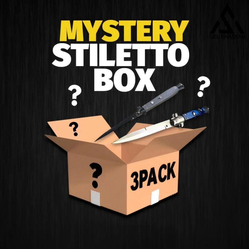 Mystery Stiletto-Messerpaket (1 oder 3 Messer)